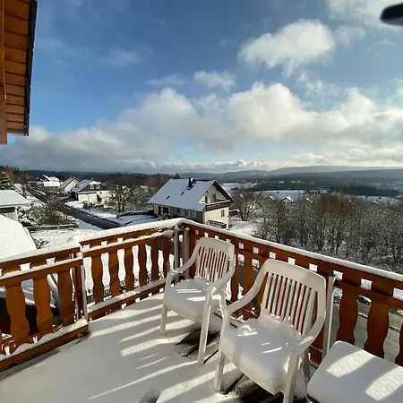Welcome In - 'rothaarglück' In Neuastenberg-winterberg Met Uitzicht En Terras *