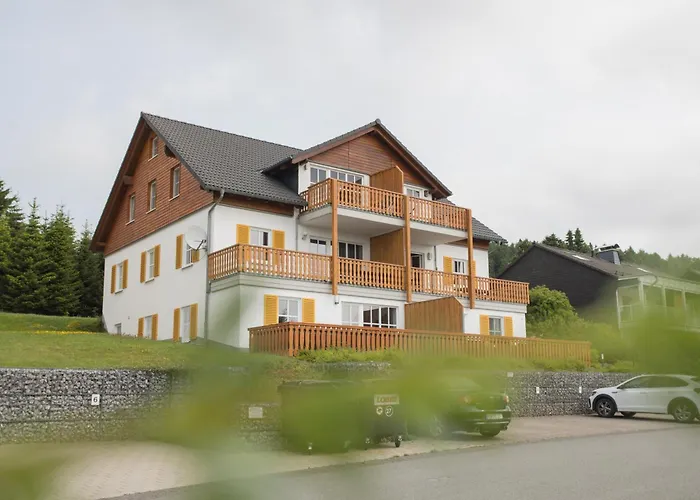 Welcome In - 'rothaarglueck' In Neuastenberg-winterberg Met Uitzicht En Terras *